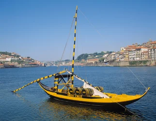 Barca Rabelo sul fiume Douro